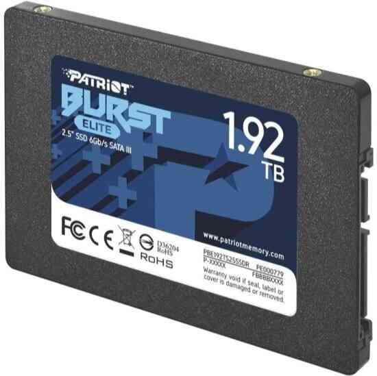 Ssd диск Patriot Memory Patriot 2.5" 1920гб Sata (Pbe192ts25ssdr) (арт-1571) Макеевка