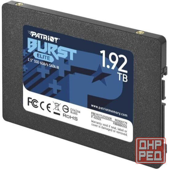 Ssd диск Patriot Memory Patriot 2.5" 1920гб Sata (Pbe192ts25ssdr) (арт-1571) Макеевка - изображение 2
