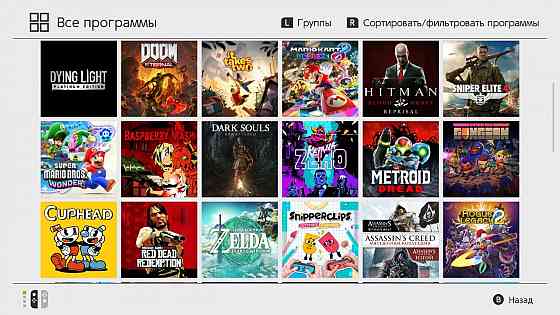 Игровая приставка Nintendo Switch Oled, прошитая, 64GB + 512GB Донецк