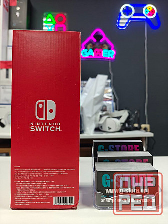 Игровая приставка Nintendo Switch Oled, прошитая, 64GB + 512GB Донецк - изображение 3