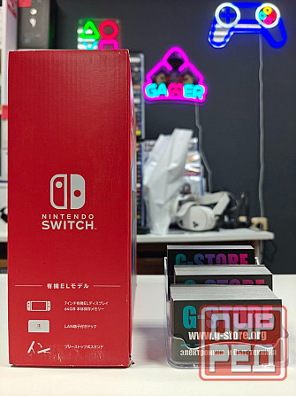 Игровая приставка Nintendo Switch Oled, прошитая, 64GB + 512GB Донецк - изображение 4