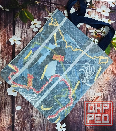 Сумка городская в стиле пэчворк Макеевка - изображение 6