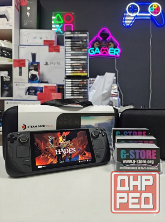 Портативная игровая консоль Steam Deck oled 1024 гб ssd Донецк - изображение 1