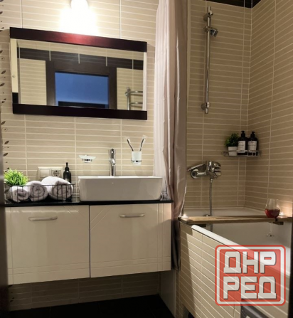 Сдается: Однокомнатная квартира в Кировском районе на Бирюзова Донецк - изображение 1