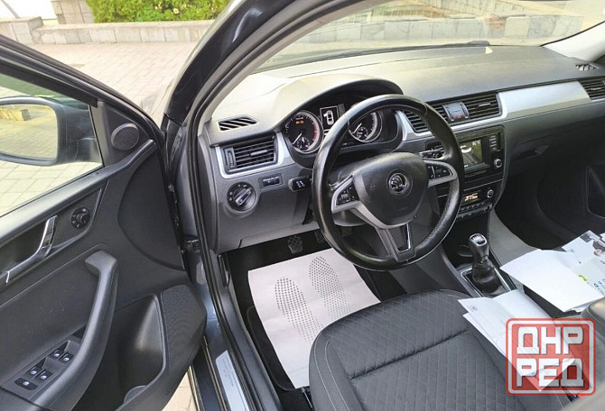 Skoda Rapid 1.6 MPI механика 5 ступка Хоккей Едитион вся в родной краске Донецк - изображение 8