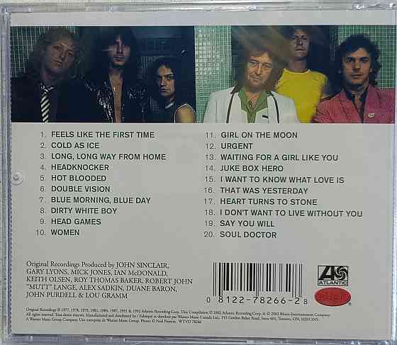 CD диск Foreigner - Complete Greatest Hits - Донецк