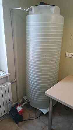 Установка насоса, накопительного бака Донецк