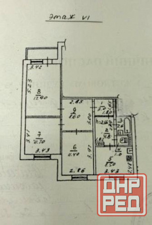 Продажа 3 комн.кв, ул. 230 Стрелковой Дивизии (м-н Цветочный) Донецк - изображение 1