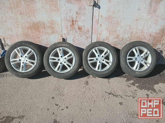 Продаю колёса в сборе р 15,разболтовка 5 на 112 Донецк - изображение 1