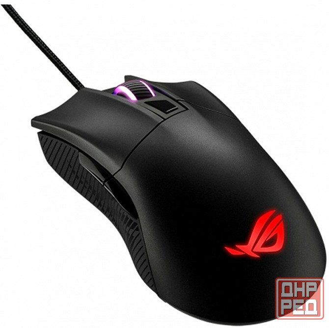 Мышь Asus Rog Gladius Ii Core, проводная, Usb, 12000dpi, оптическая, черная (арт-3406) Макеевка - изображение 1