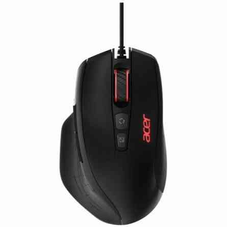 Мышь проводная Acer Omw124 черный, 6400 Dpi, Usb, кнопки - 8 (арт-4717) Макеевка