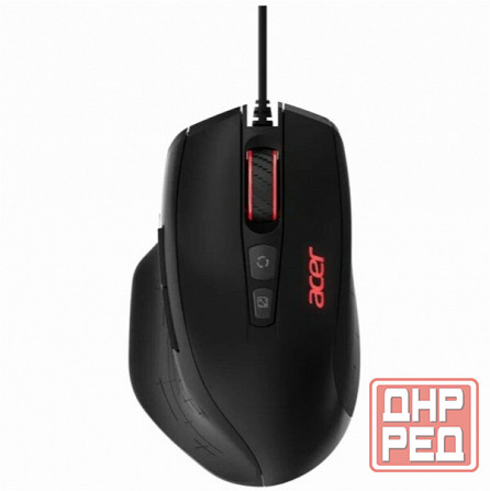 Мышь проводная Acer Omw124 черный, 6400 Dpi, Usb, кнопки - 8 (арт-4717) Макеевка - изображение 1