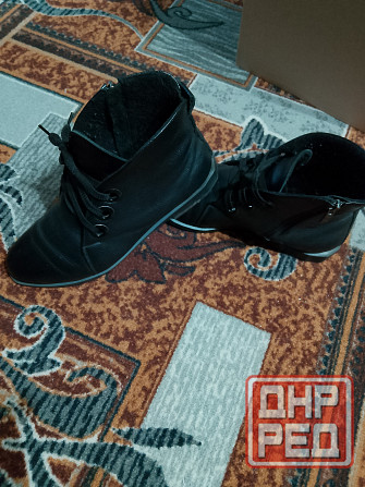 Продам ботинки женские демисезон р. 40, кожа Макеевка - изображение 1