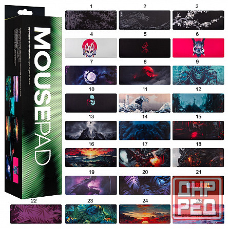 Коврик для мышки Xxl в ассортименте (300*800*2mm) (арт-1219) Макеевка - изображение 1