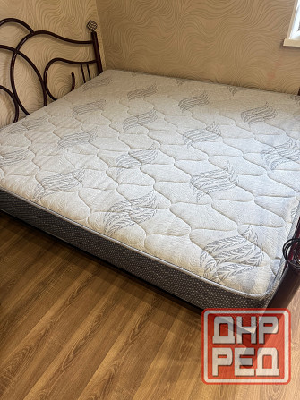 Продаю матрац с кроватью . Макеевка - изображение 3