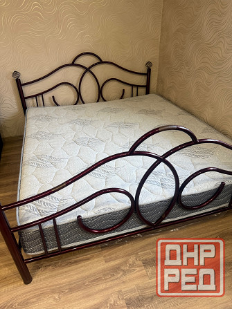 Продаю матрац с кроватью . Макеевка - изображение 1