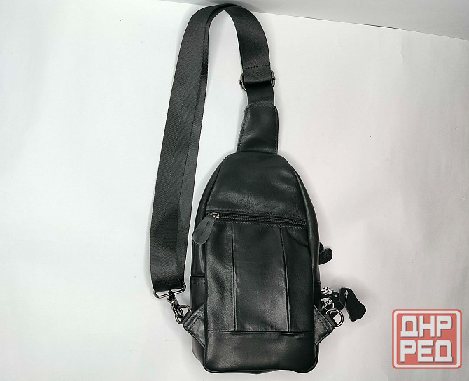 Нагрудная кожаная сумка Донецк - изображение 2