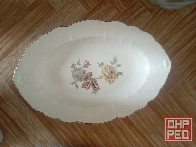 Блюдо овальное Макеевка - изображение 2