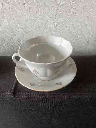 Чашка 0,5 л с блюдцем Макеевка