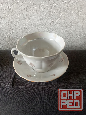 Чашка 0,5 л с блюдцем Макеевка - изображение 1