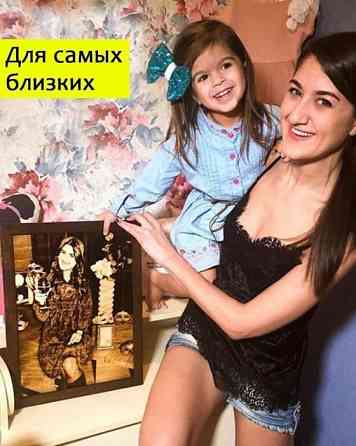 Выжигание по дереву, портреты, картины по фото Луганск