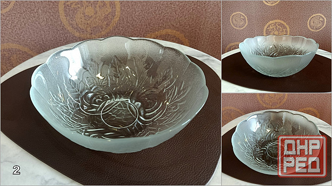 Стеклянные салатники, блюдо. Донецк - изображение 7