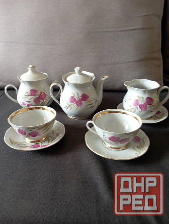 Сервиз чайный фарфор Макеевка - изображение 2