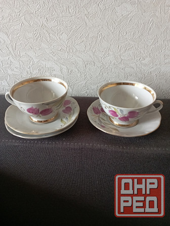 Сервиз чайный фарфор Макеевка - изображение 6