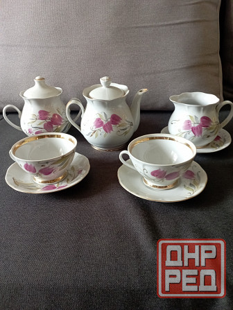 Сервиз чайный фарфор Макеевка - изображение 1