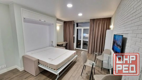 Сдается однокомнатная квартира-студия в Пролетарском районе. 2 этаж Донецк - изображение 2