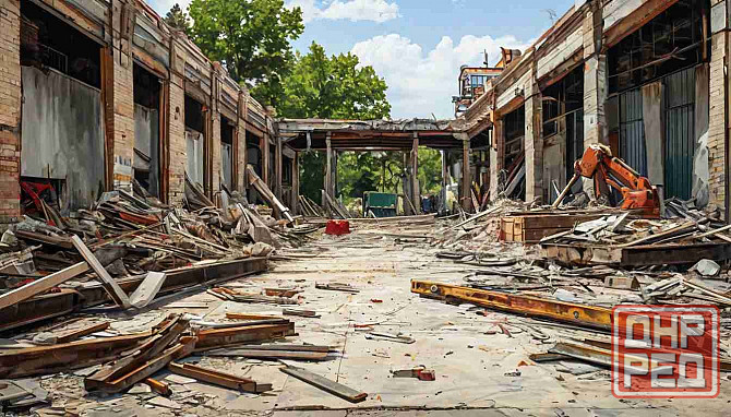 Демонтажные работы, демонтаж зданий Донецк - изображение 1