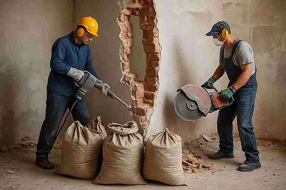 Демонтажные работы и вывоз мусора Донецк