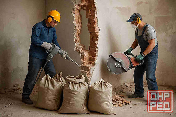 Демонтажные работы и вывоз мусора Донецк - изображение 1