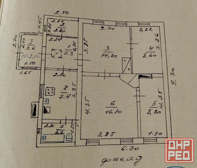 дом с газом Ново-Рабочий Макеевка - изображение 5