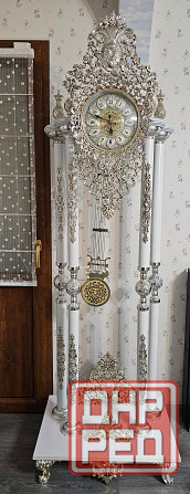 Напольные белые часы Макеевка - изображение 3