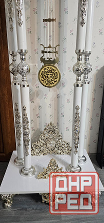 Напольные белые часы Макеевка - изображение 2