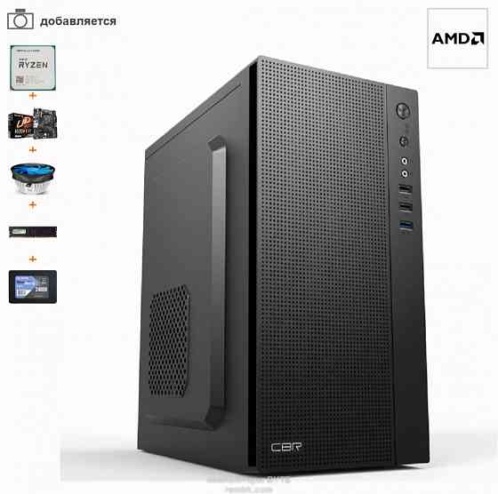 Компьютер Byte-Officemate| Amd Ryzen 5 5600g (6ядер/12потоков) | 500w | Ssd 240gb |Ddr4 8 гб | встро Макеевка