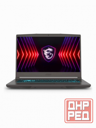 Игровой ноутбук 15.6" Ips Fhd Msi Thin 15 B13ve-3419xru Gray (Core I5 13420h/16gb/1tb Ssd/4050 6gb) Макеевка - изображение 1