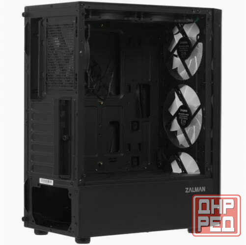 Корпус Miditower Zalman N4 Black (Atx, Window, 6xrgb Fan, Usb2.0 X2, Usb3.0x1, без бп) (арт-5857) Донецк - изображение 3
