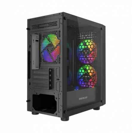 Корпус Powercase Mistral Micro Em20, черный (Cmmem20b-L3) (арт-2423) Донецк