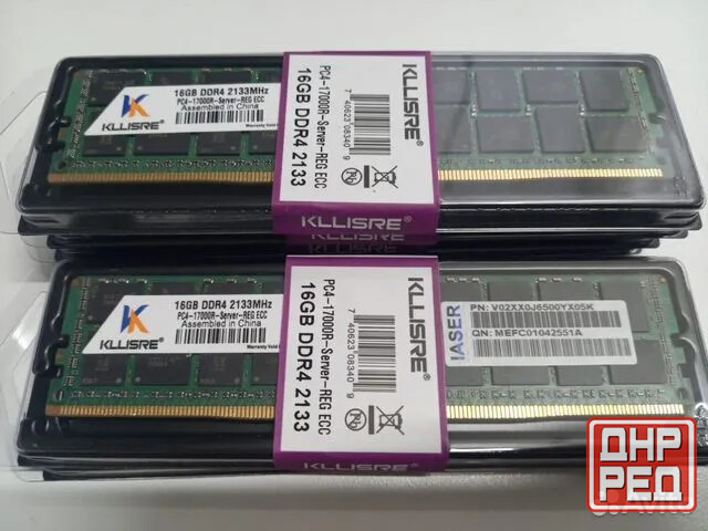 Серверная оперативная память kllisre 16 gb ecc reg ddr4 2133 Донецк - изображение 2