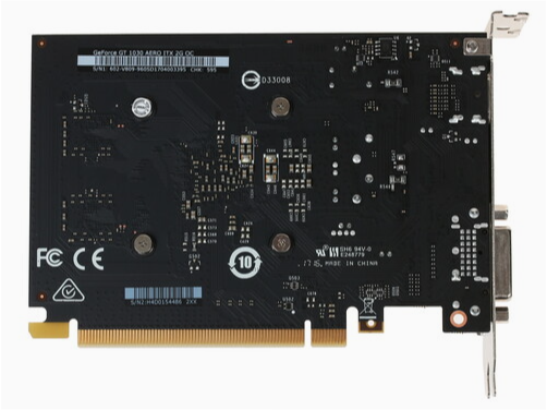 Видеокарта Msi Geforce Gt 1030 Aero Itx Oc [Gt 1030 Aero Itx 2g Oc] б/у (арт-2952) Донецк