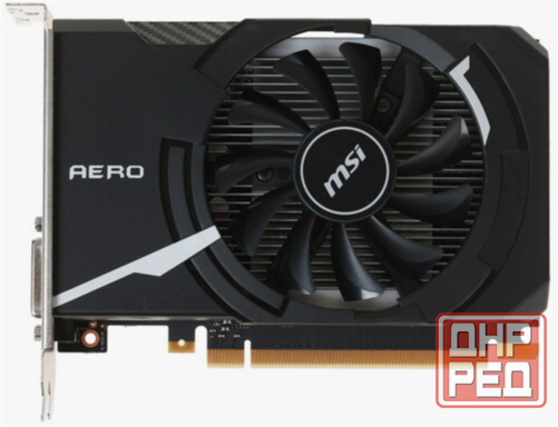 Видеокарта Msi Geforce Gt 1030 Aero Itx Oc [Gt 1030 Aero Itx 2g Oc] б/у (арт-2952) Донецк - изображение 1