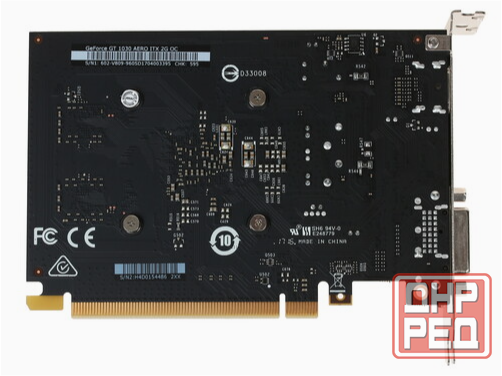 Видеокарта Msi Geforce Gt 1030 Aero Itx Oc [Gt 1030 Aero Itx 2g Oc] б/у (арт-2952) Донецк - изображение 2
