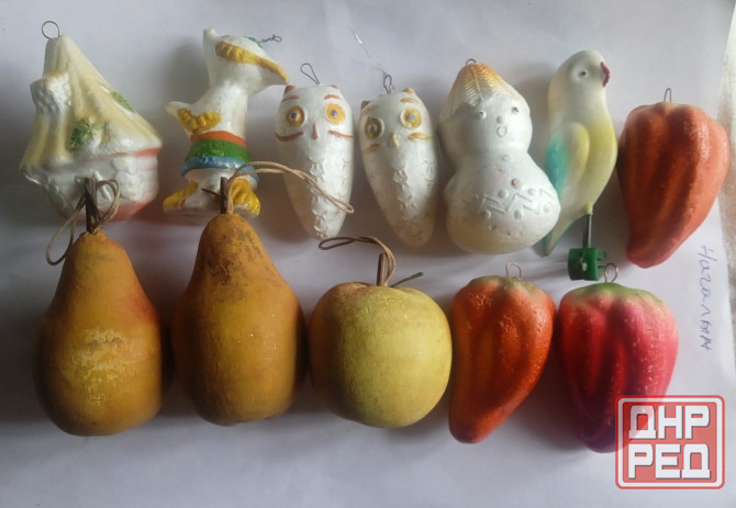 Ёлочные игрушки пенопласт ссср Донецк - изображение 1