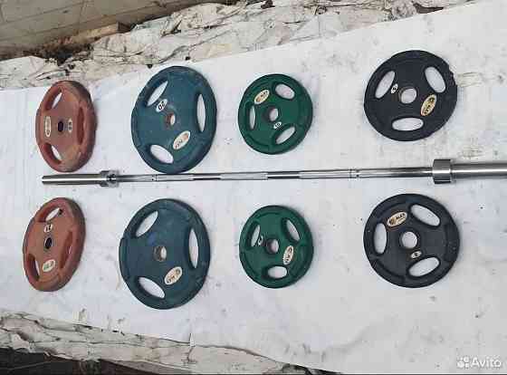 Блины 2-25 кг на олимпийку Донецк