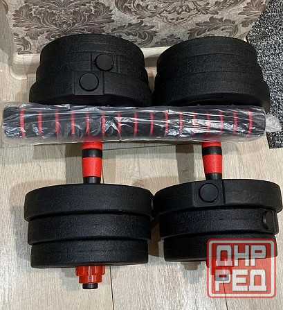 Гантели по 18 кг Донецк - изображение 1