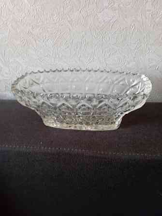 Ваза хрустальная для конфет Макеевка