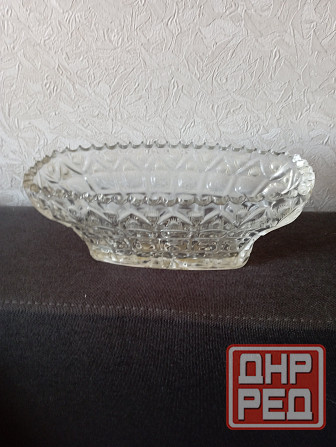 Ваза хрустальная для конфет Макеевка - изображение 1