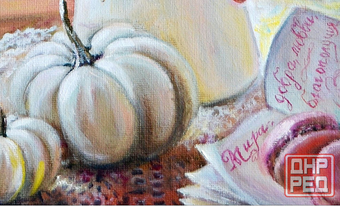 Купить картину маслом "Нежные розы" живопись, картина от художника, натюрморт, размер 30*40 см Донецк - изображение 2